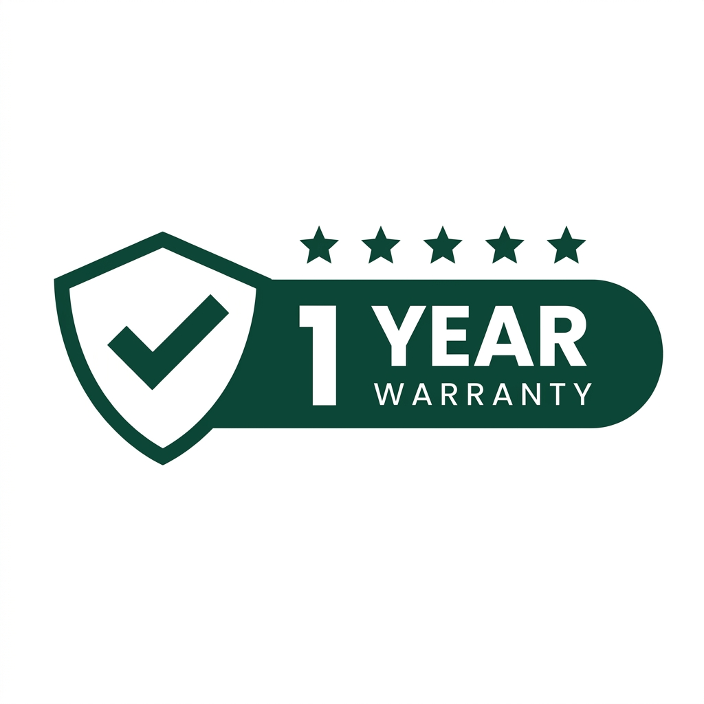 1-Year Warranty